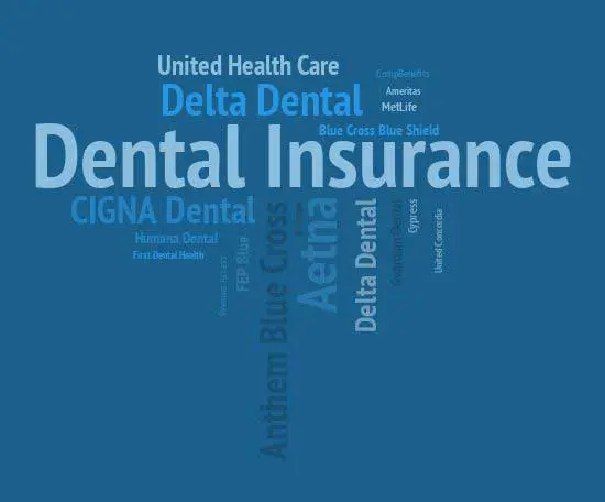 Example of some of the PPO Dental Insurance Plans accepted at Placer Family Dentist
