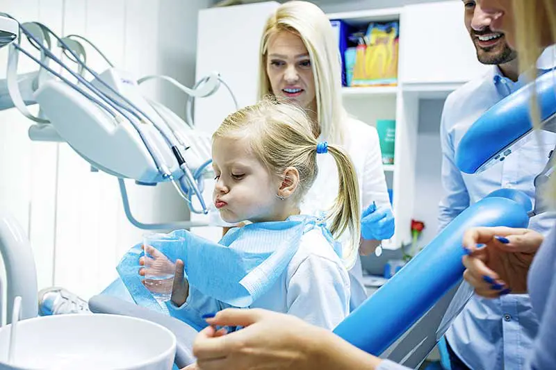 First family dental visit to Placer Family Dentist with Dr. Roberts